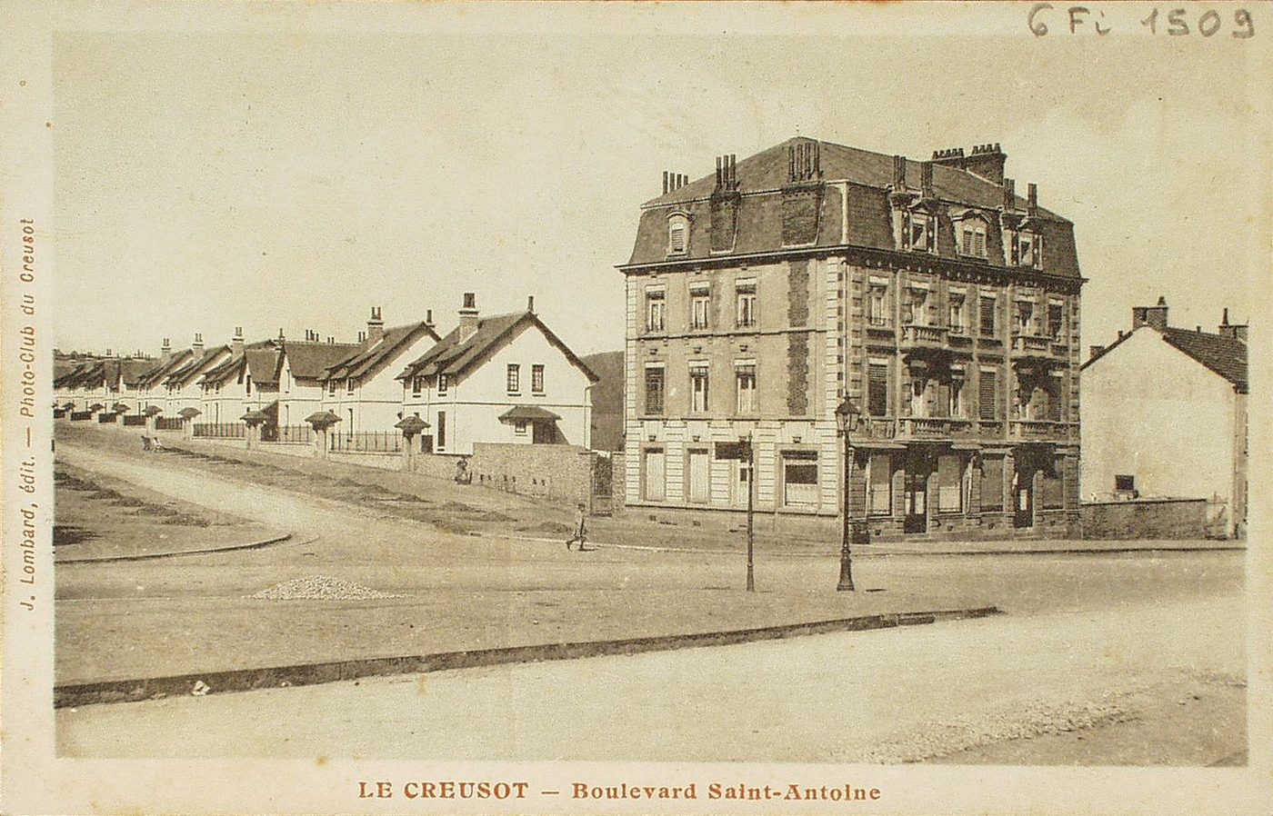 Le Creusot. Boulevard Saint-Antoine.