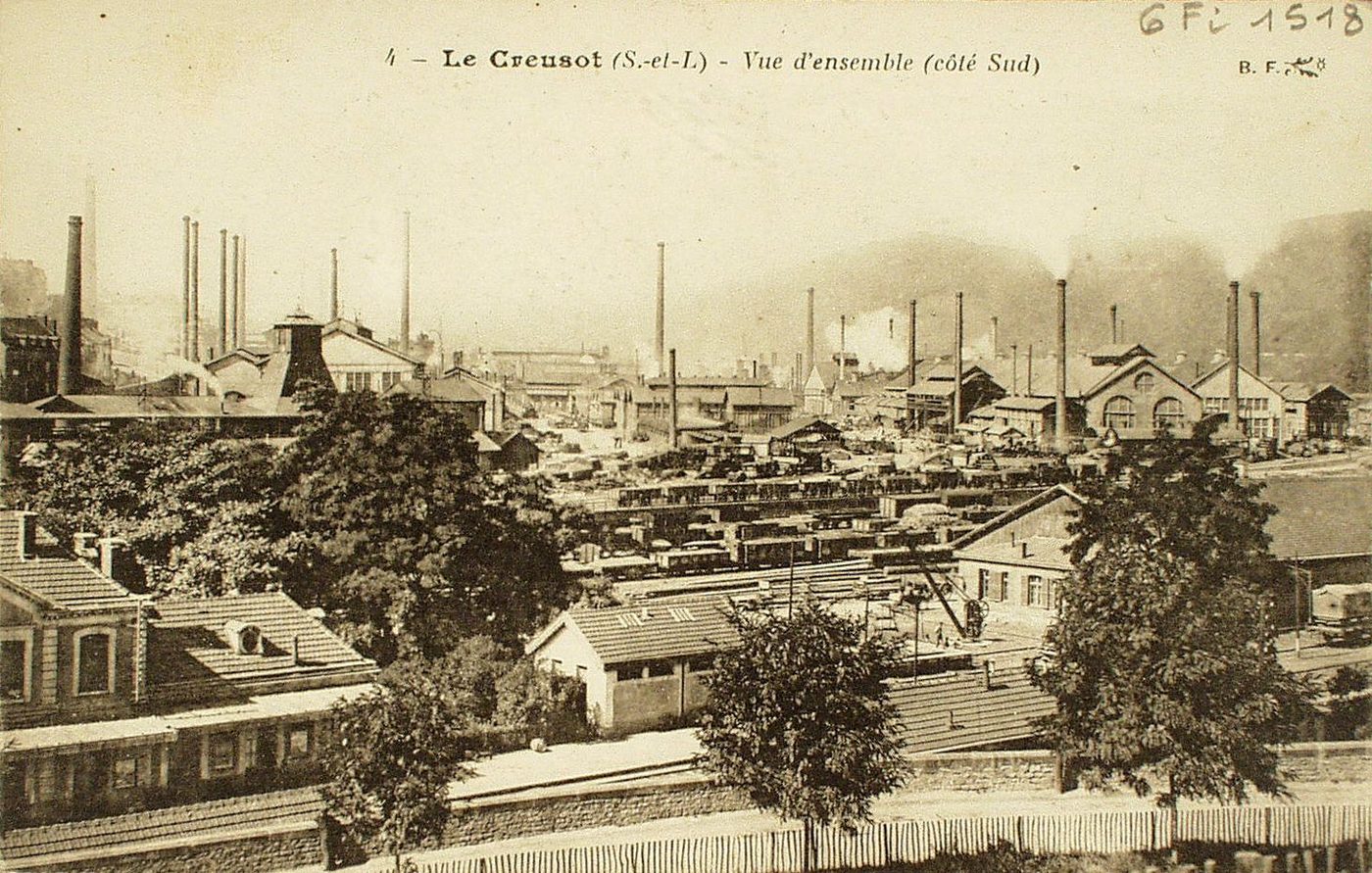 Le Creusot. Vue d'ensemble (côté Sud).
