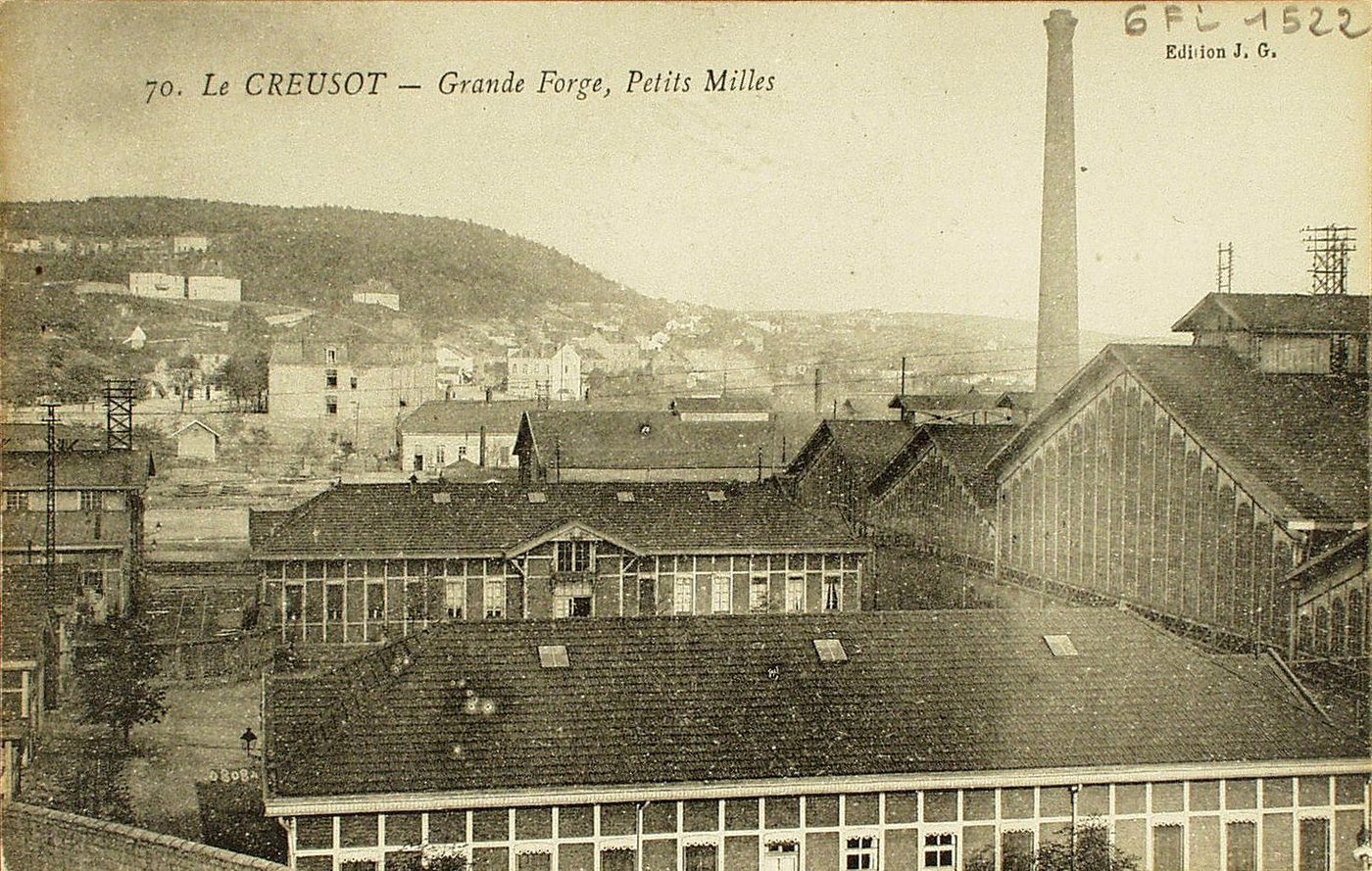 Le Creusot. Grande Forge, petits Milles.