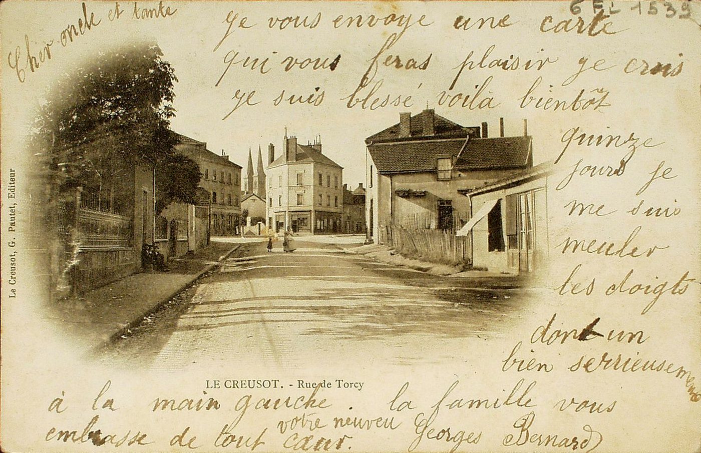 Le Creusot. Rue de Torcy.