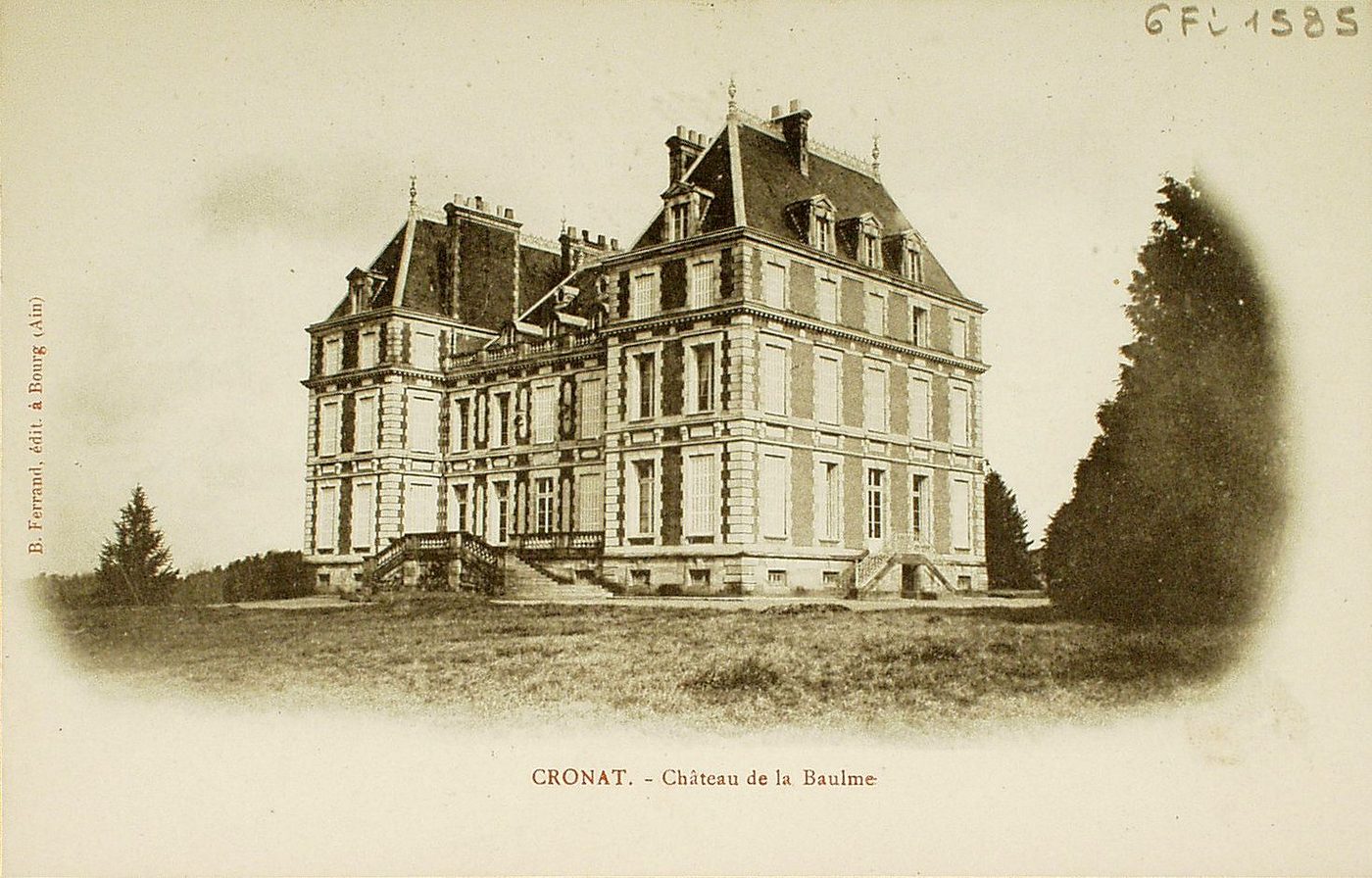 Cronat. Château de la Baulme.