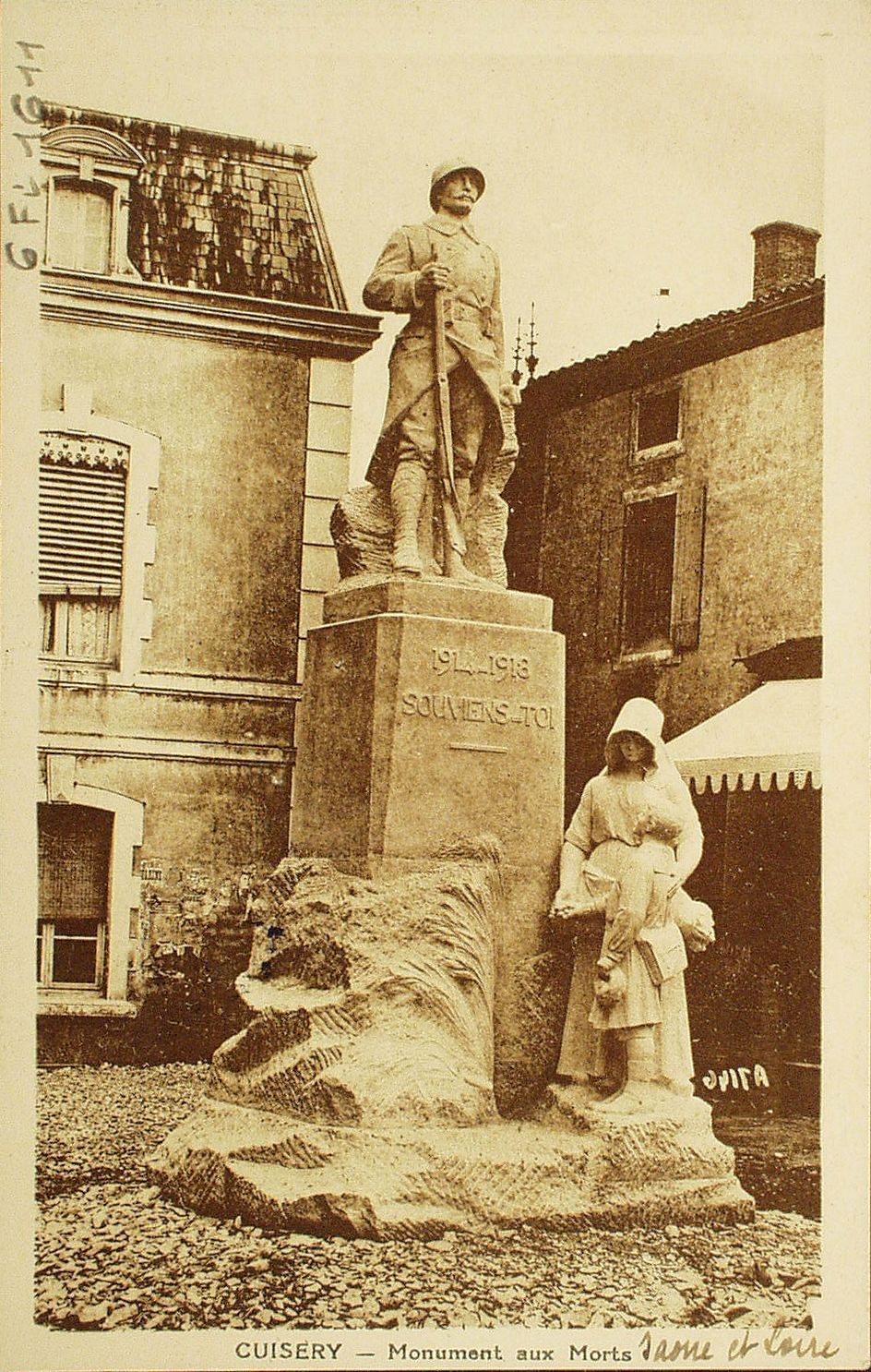 Cuisery. Monument aux morts.