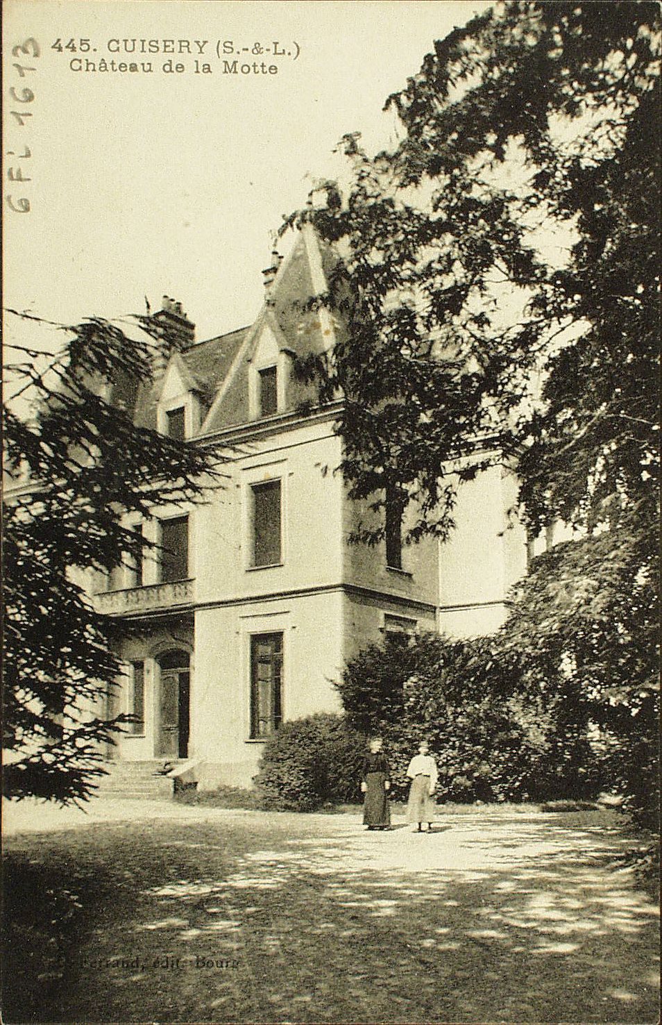 Cuisery. Château de la Motte.