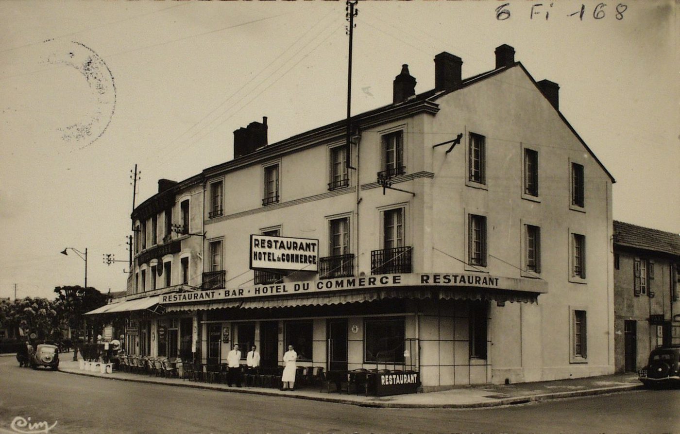 Autun. Hôtel restaurant Fleury.