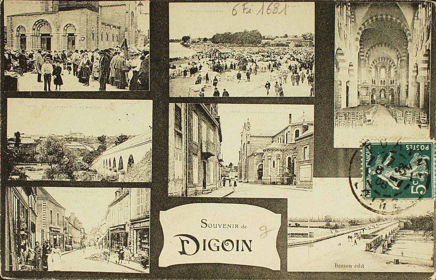 Souvenir de Digoin.