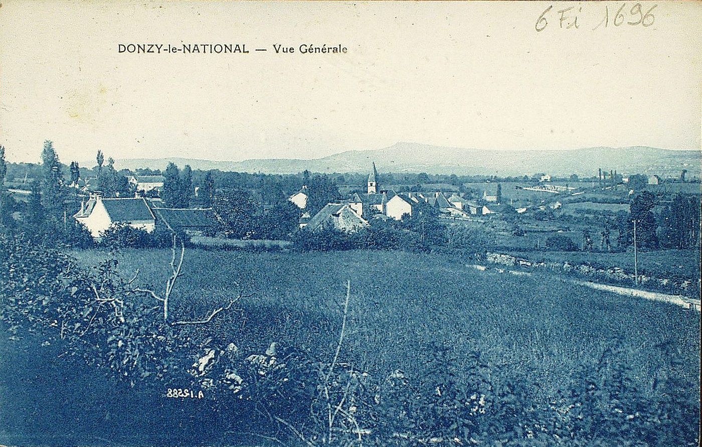 Donzy-le-National. Vue générale.