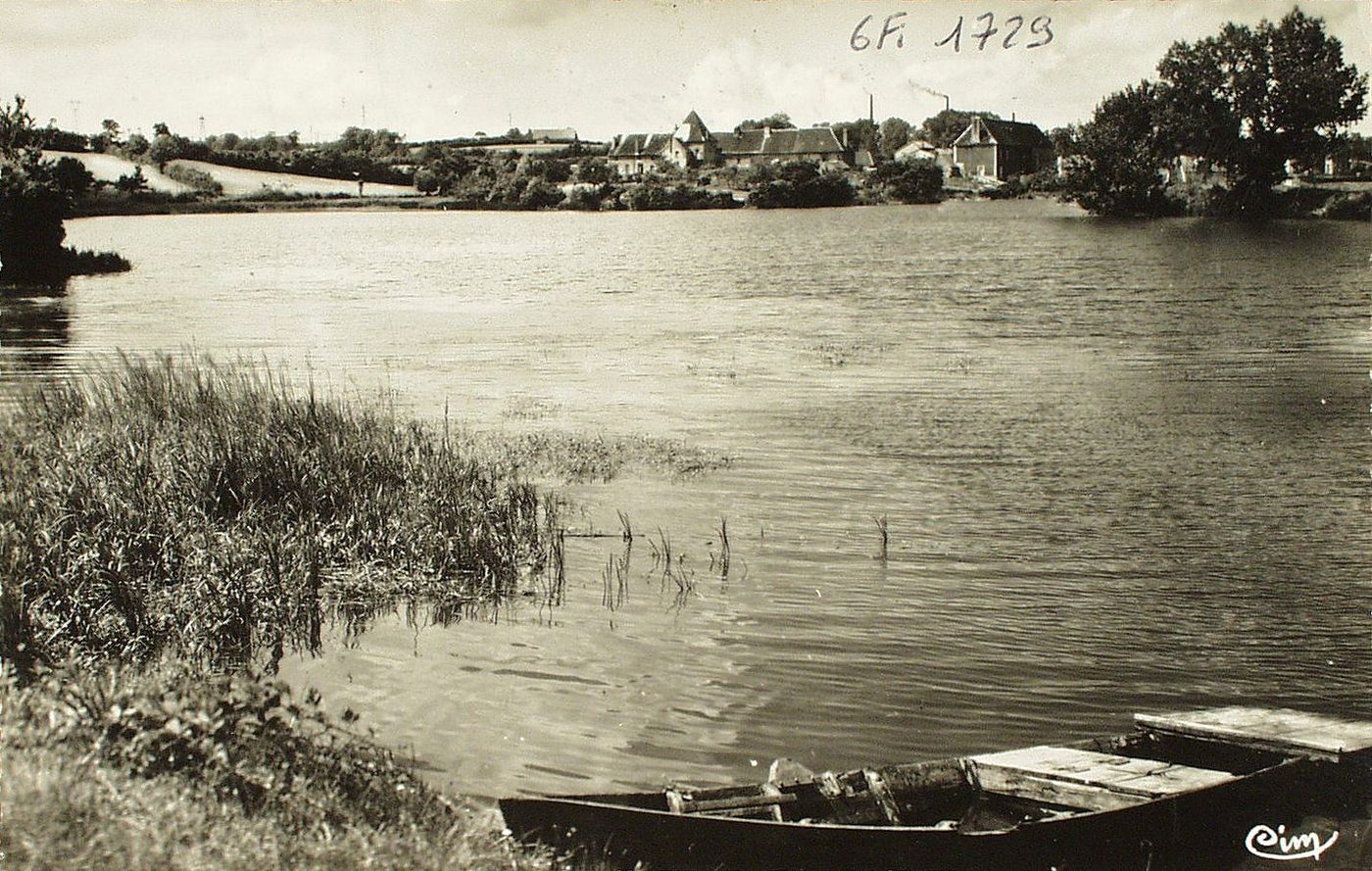 Ecuisses. Etang de la Motte.