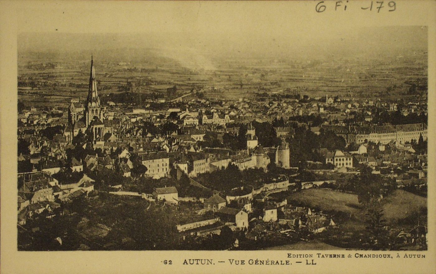 Autun. Vue générale.