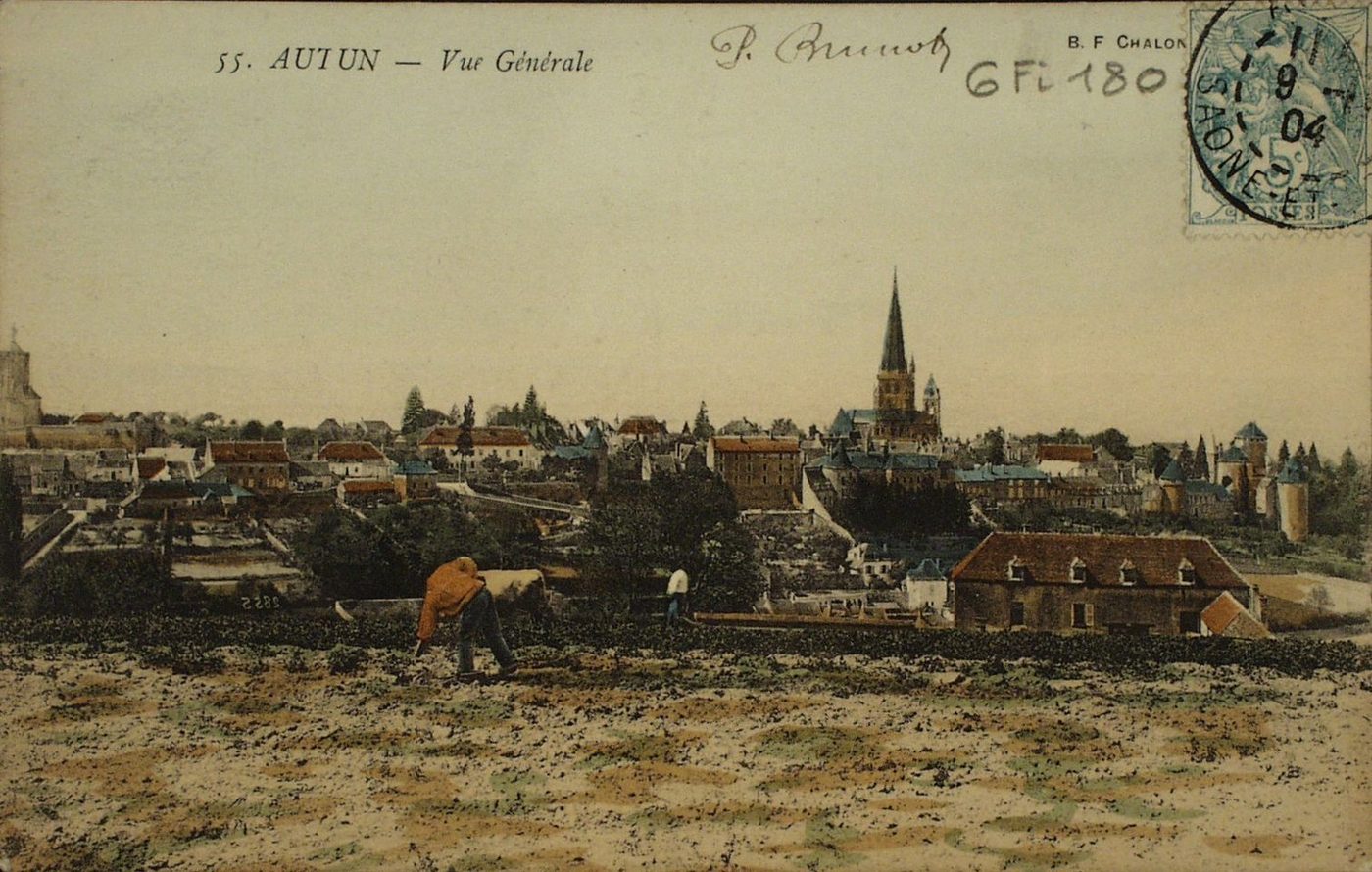 Autun. Vue générale.