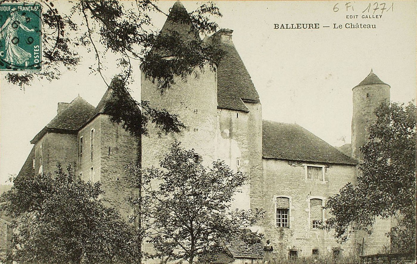 Balleure. Le château.