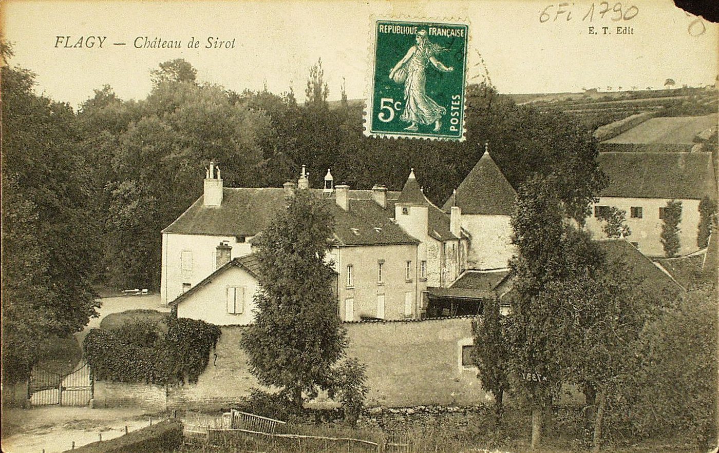 Flagy. Château de Sirot.