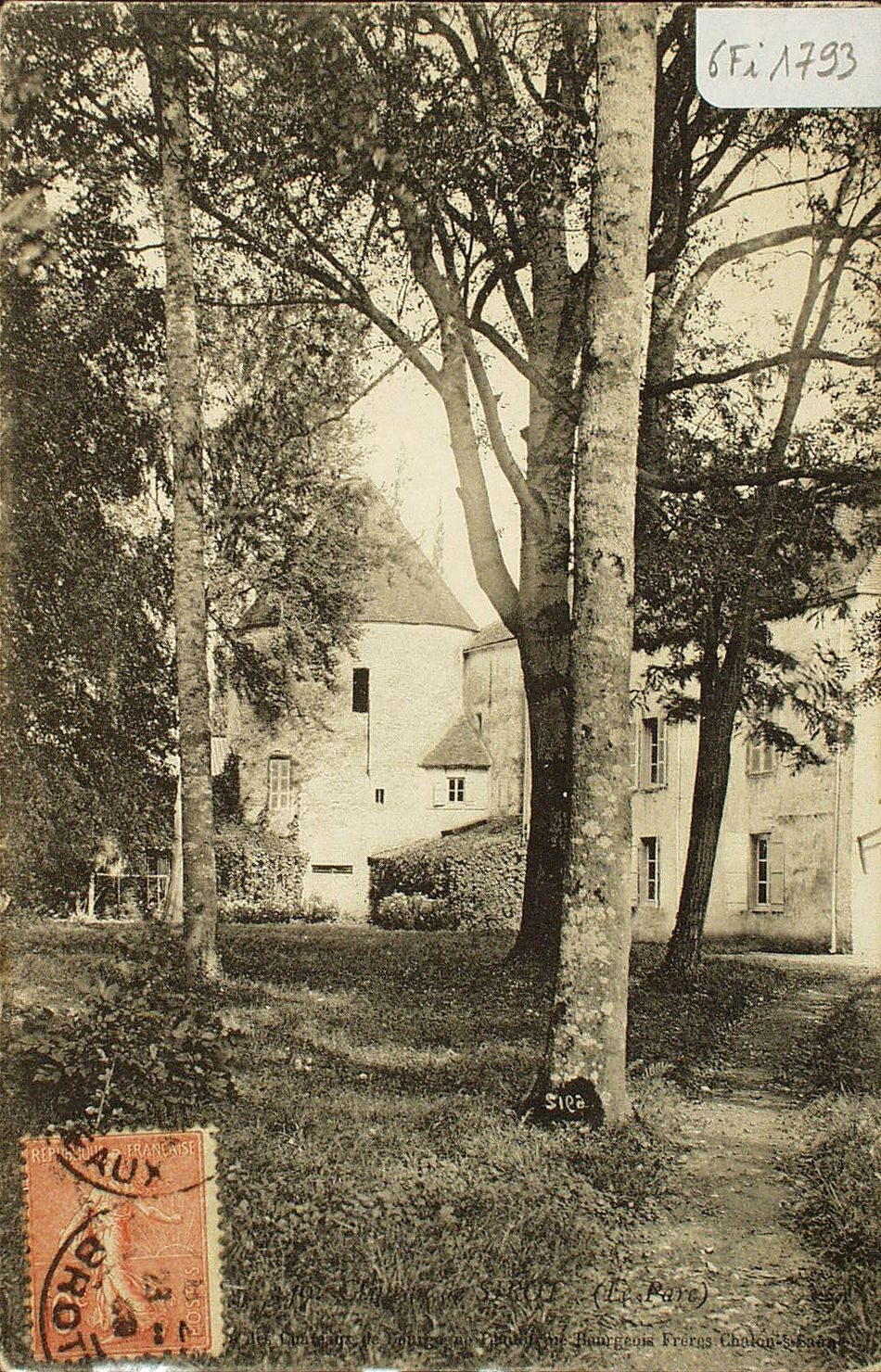 Château de Sirot (le parc).