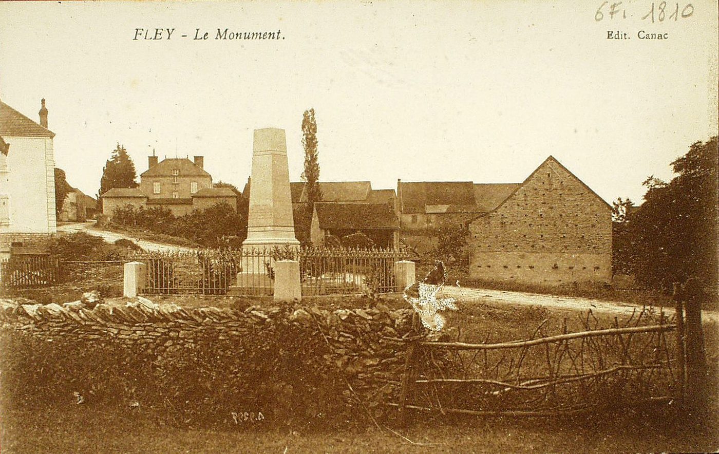 Fley. Le monument.