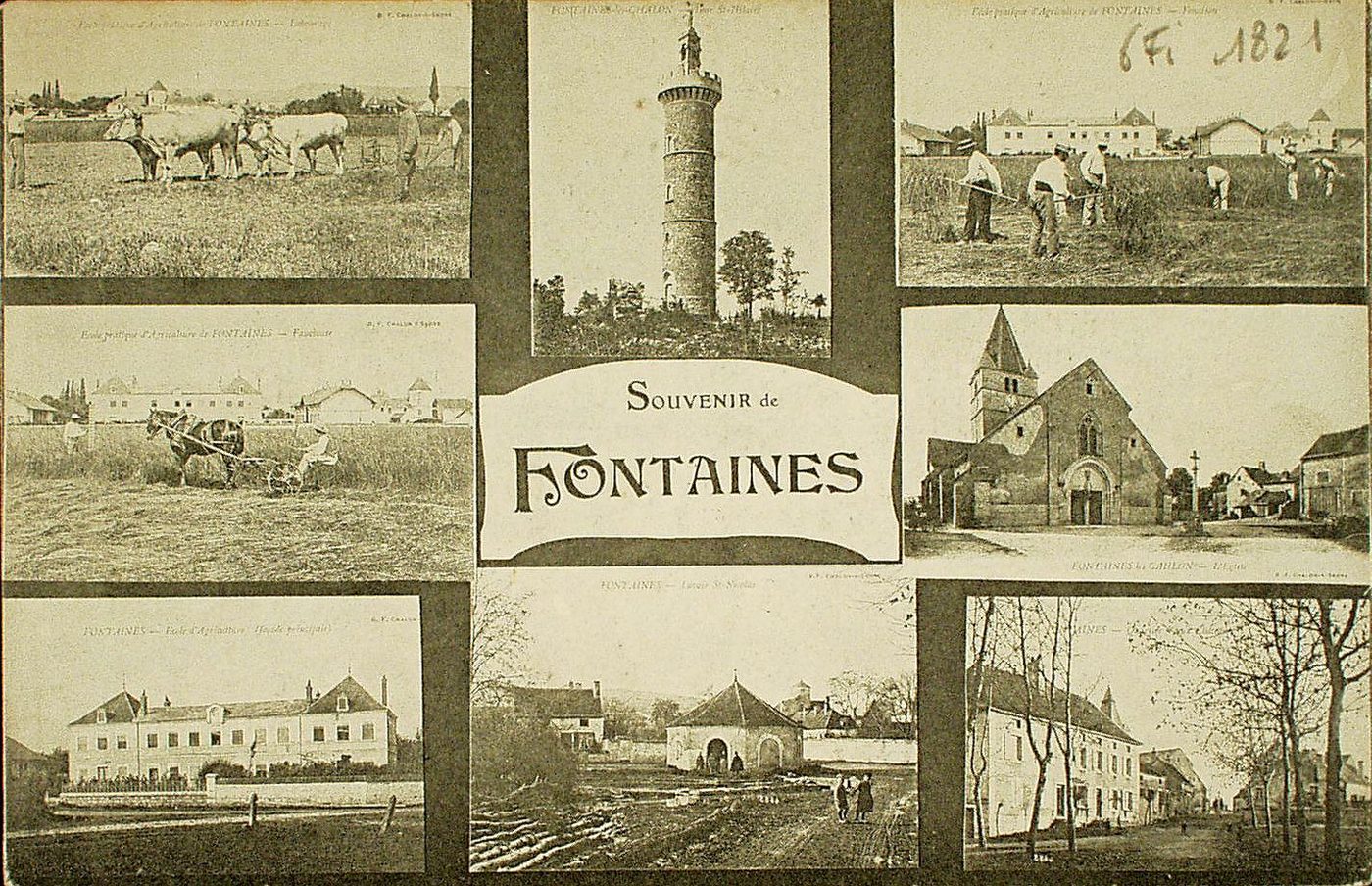 Souvenir de Fontaines.