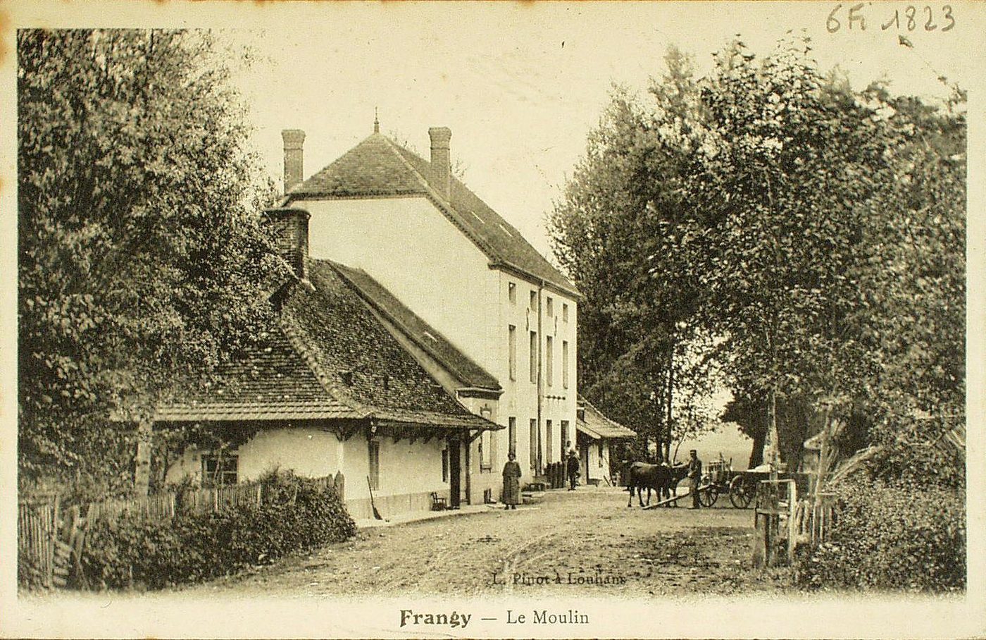 Frangy. Le moulin.