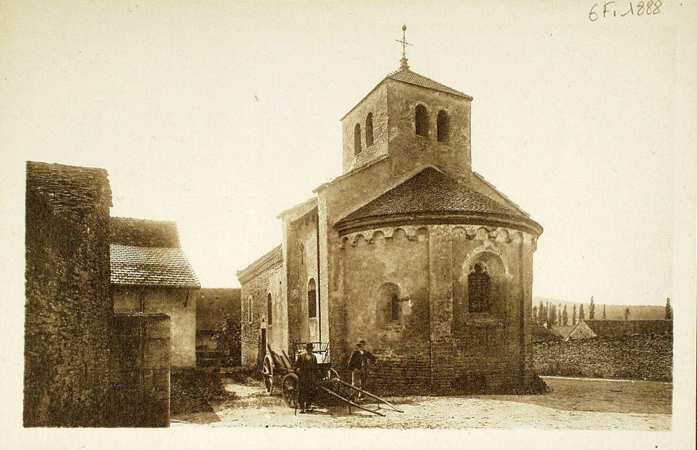 Germagny. L'église.