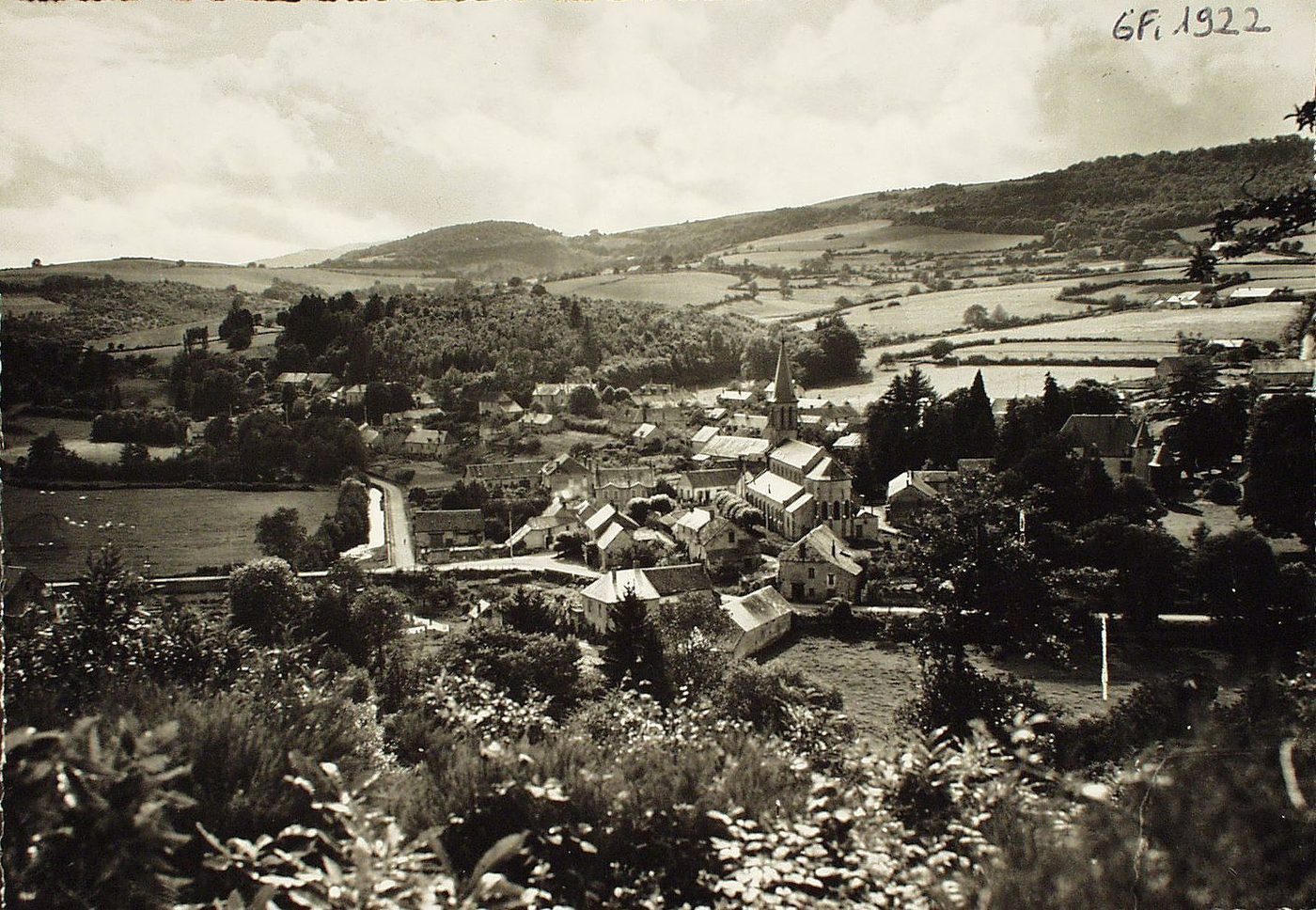 La Grande-Verrière. Vue panoramique.