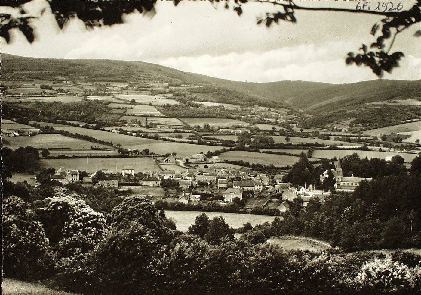 La Grande-Verrière. Vue panoramique.