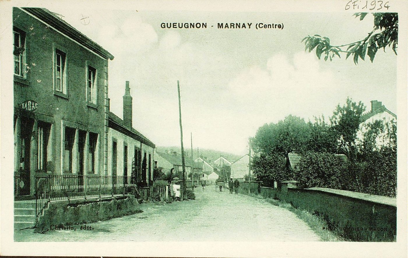 Gueugnon. Marnay (centre).