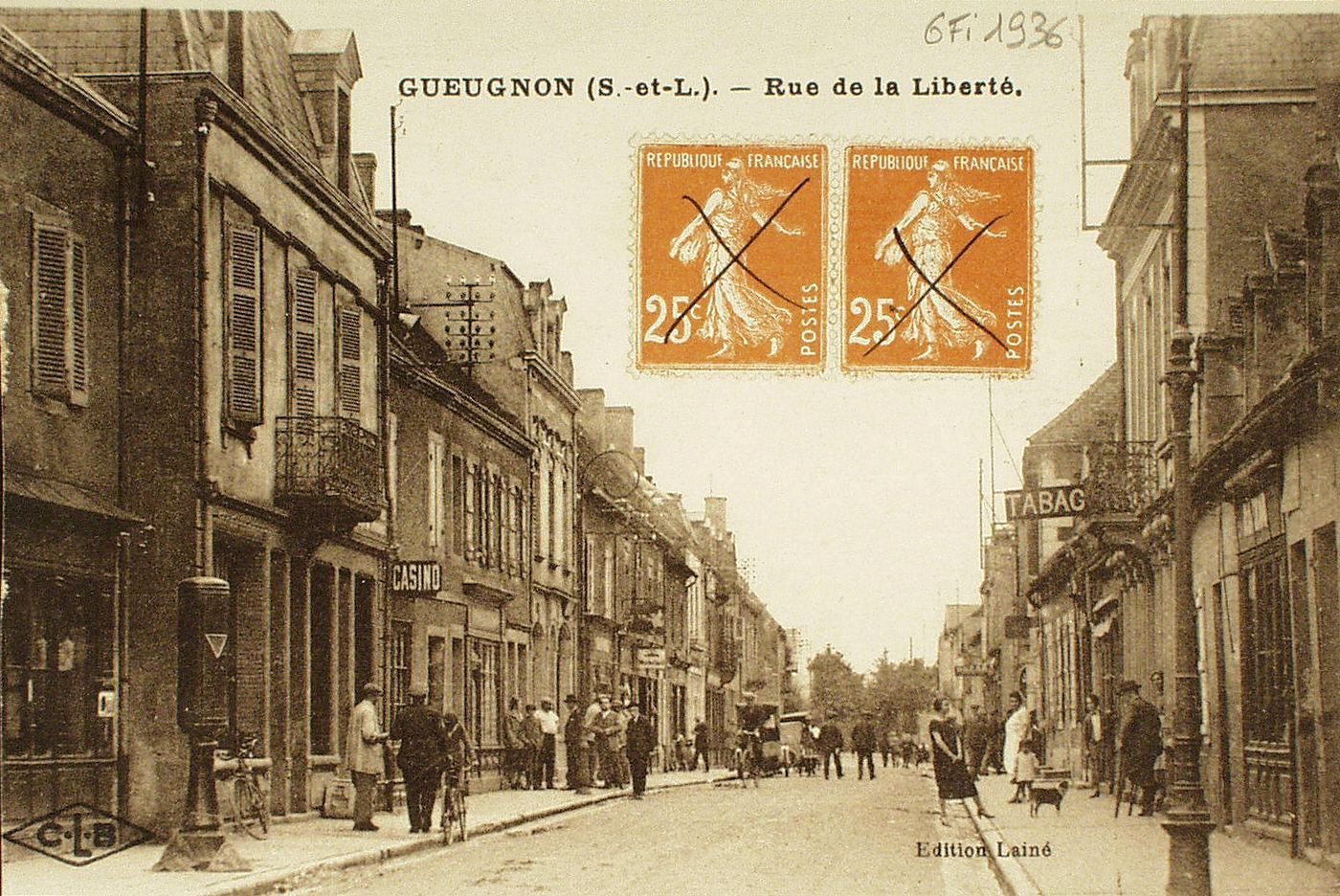 Gueugnon. Rue de la Liberté.