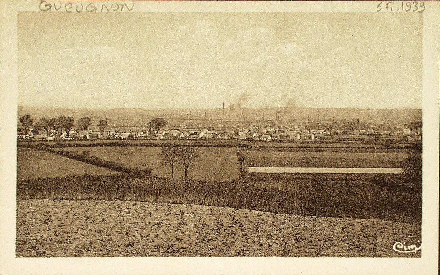 Gueugnon. Vue générale.