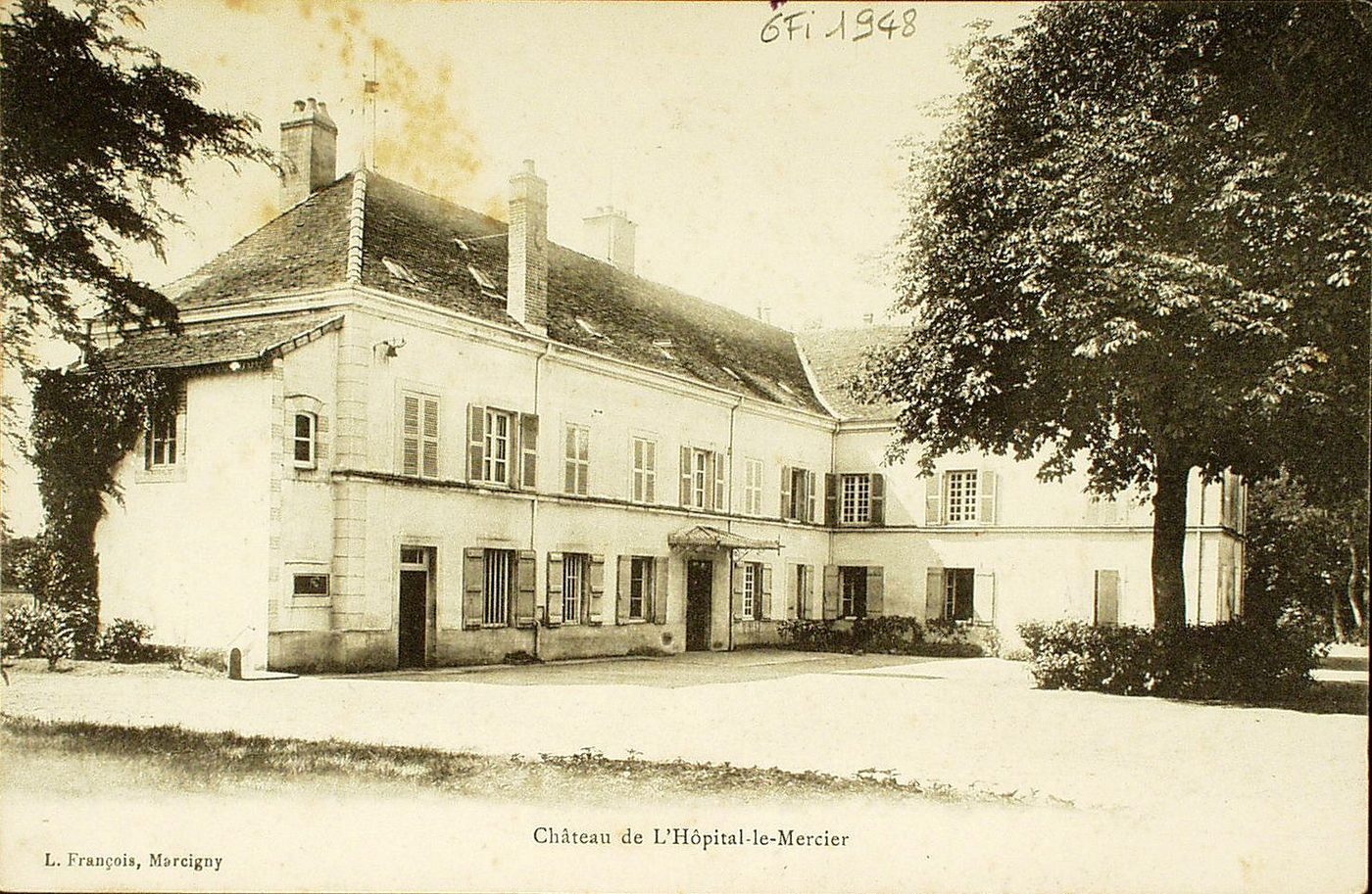 Château de l'Hôpital-le-Mercier.