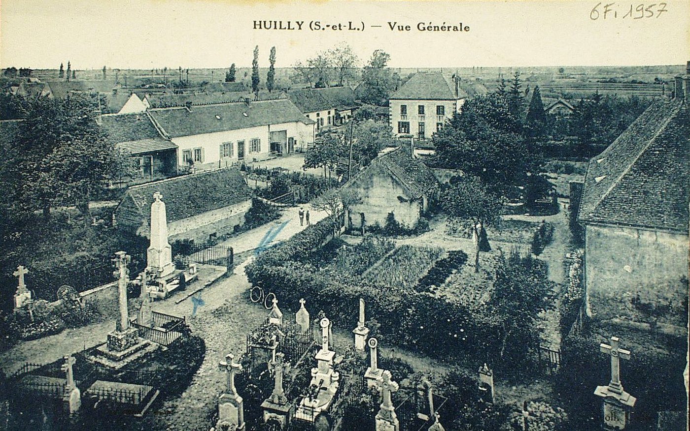 Huilly. Vue générale.