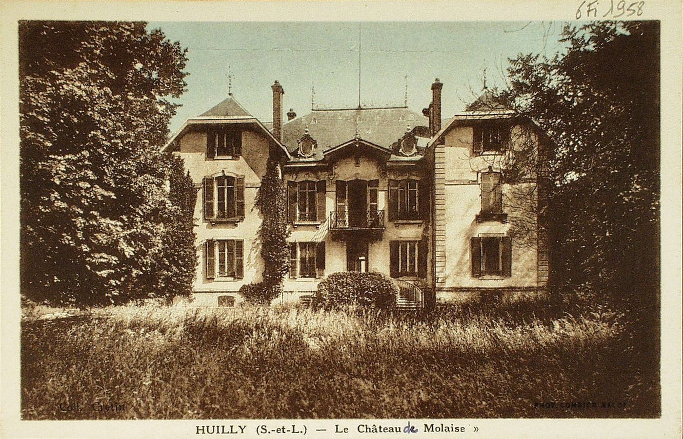 Huilly. Le château de Molaise.
