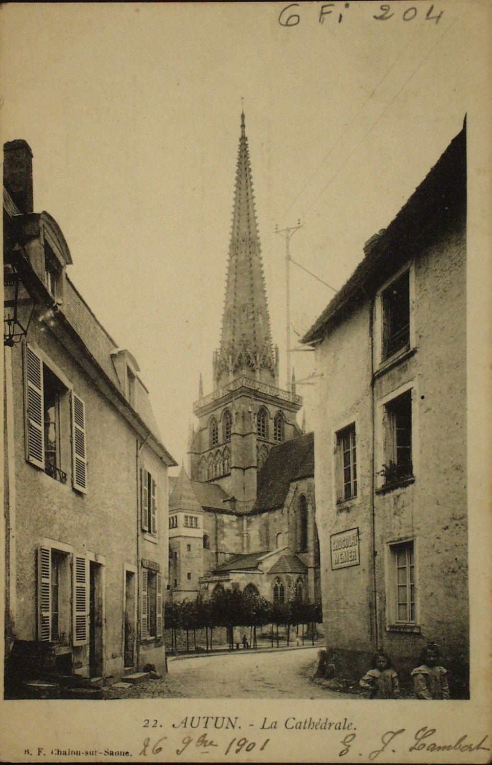 Autun. La cathédrale.