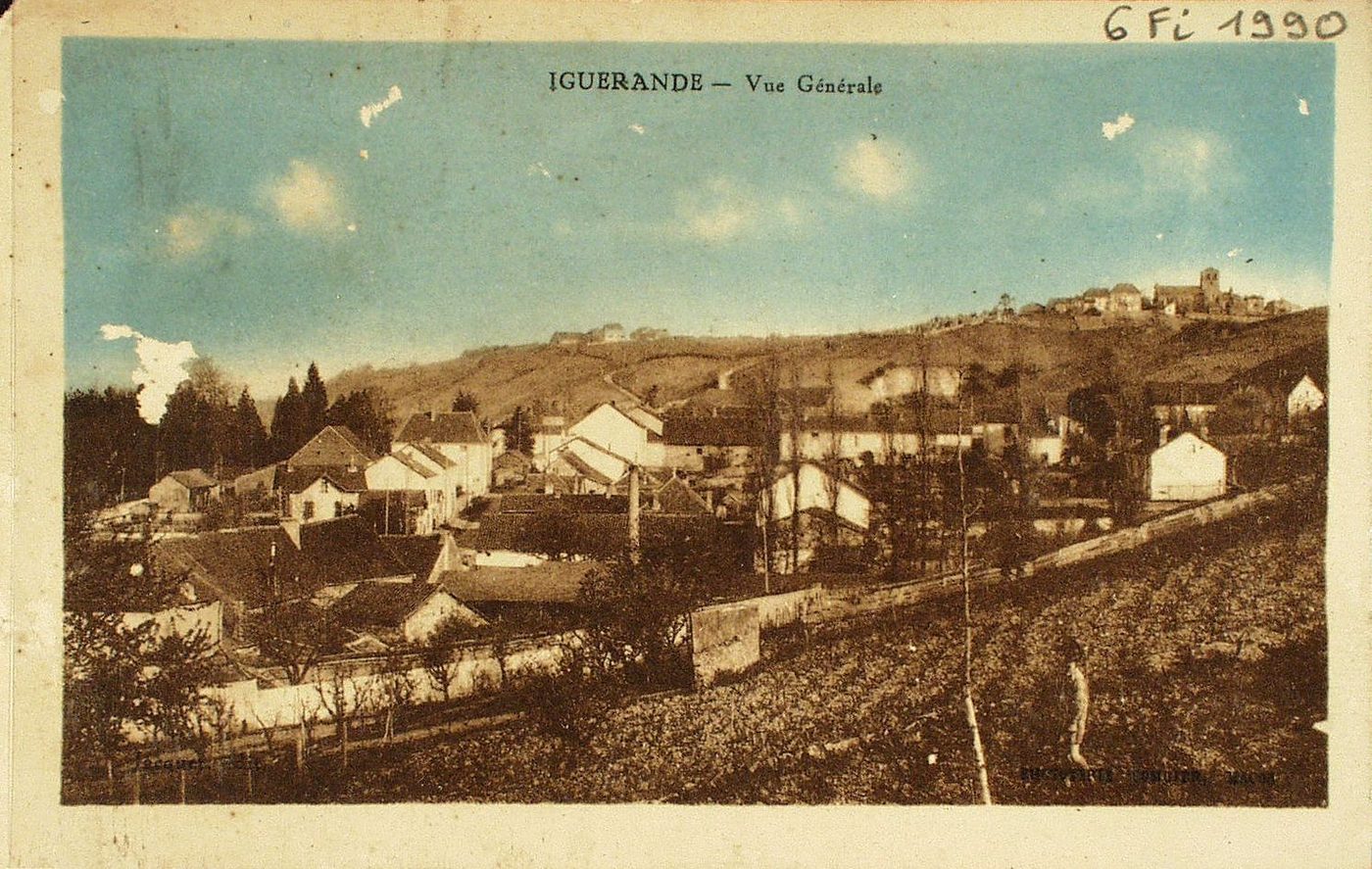 Iguerande. Vue générale.