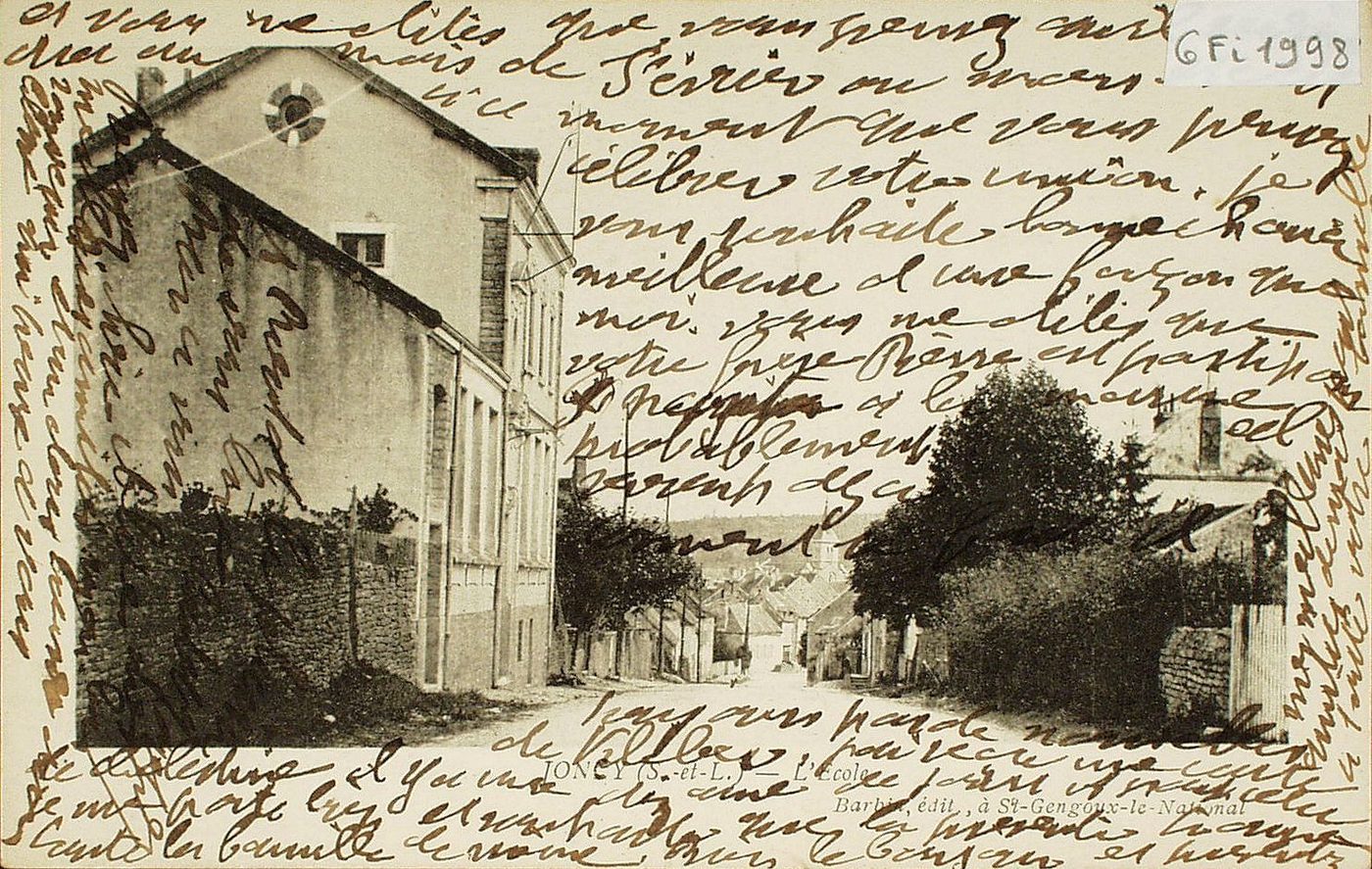 Joncy. L'école.