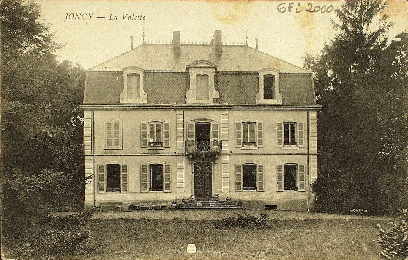 Joncy. La Valette.