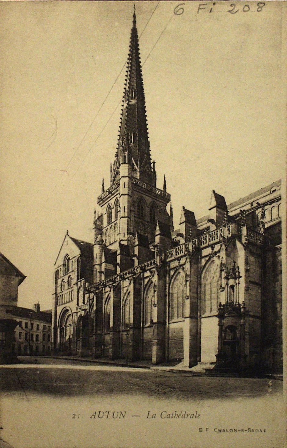 Autun. La cathédrale.
