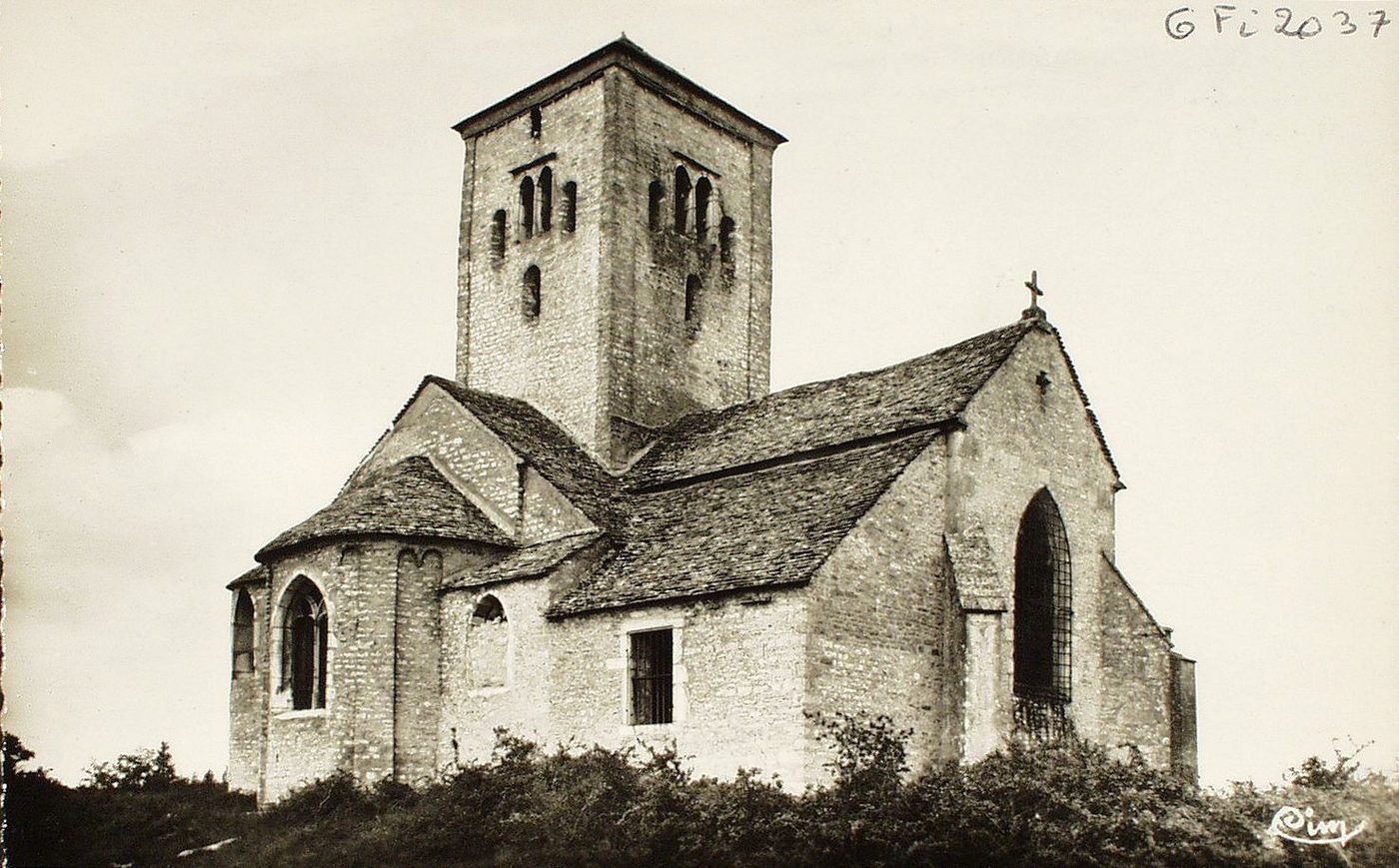 Sennecey-le-Grand. Eglise de Saint-Martin (monument historique XIe s.)
