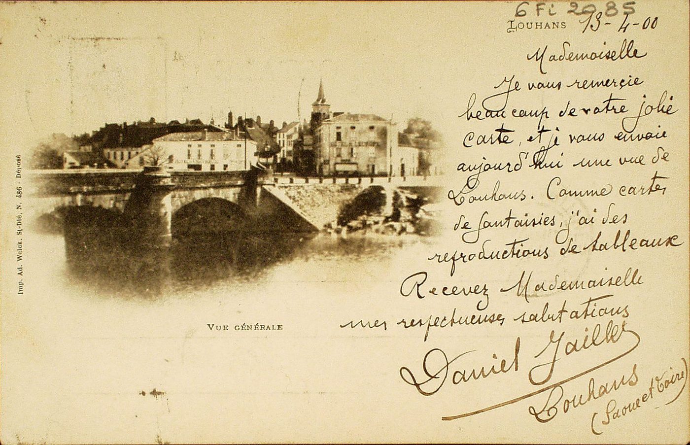 Louhans. Vue générale.