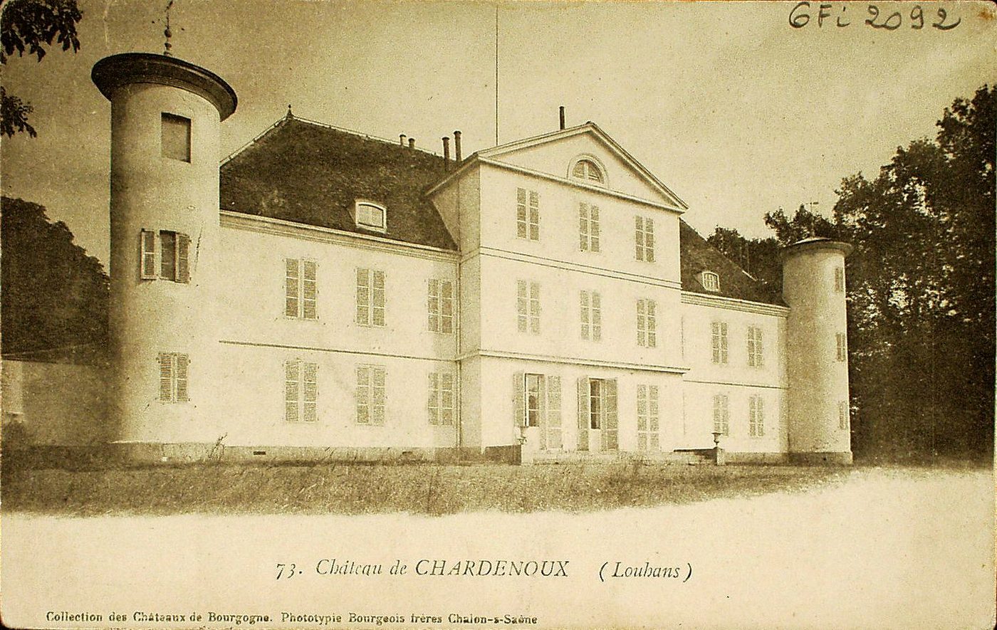Château de Chardenoux.