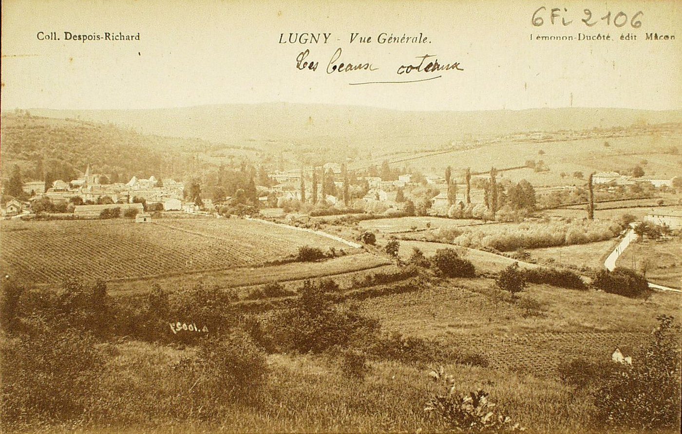 Lugny. Vue générale.