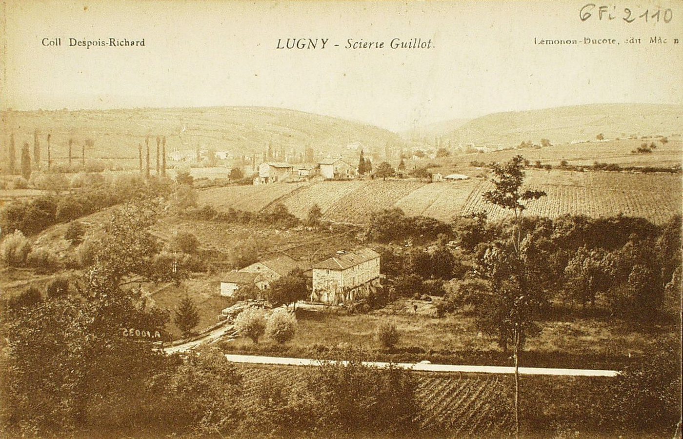 Lugny. Scierie Guillot.