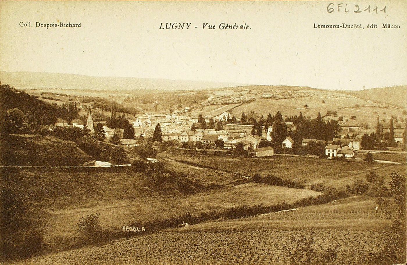 Lugny. Vue générale.