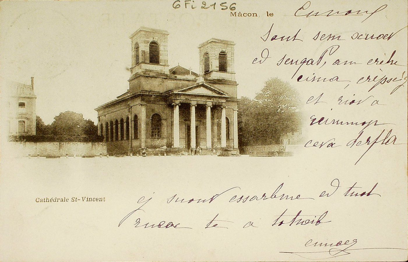 Mâcon. Cathédrale Saint-Vincent.
