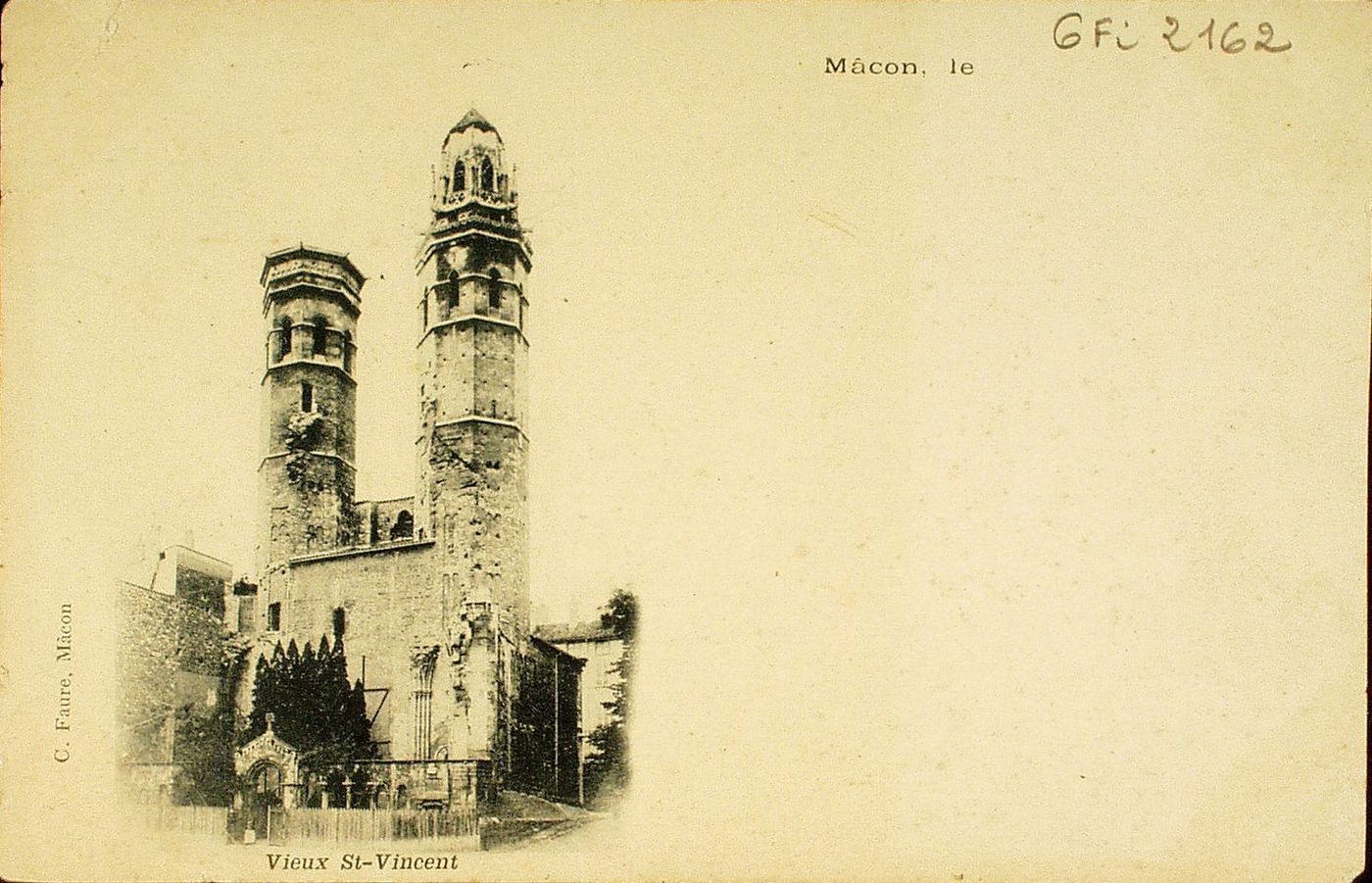 Mâcon. Vieux Saint-Vincent.