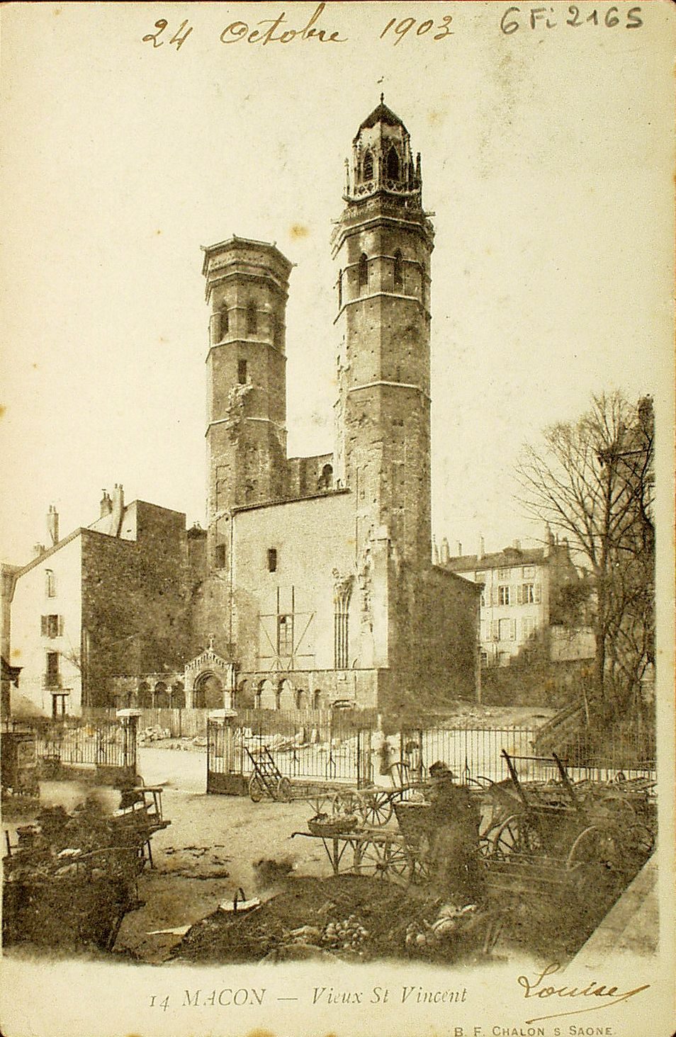 Mâcon. Vieux Saint Vincent.