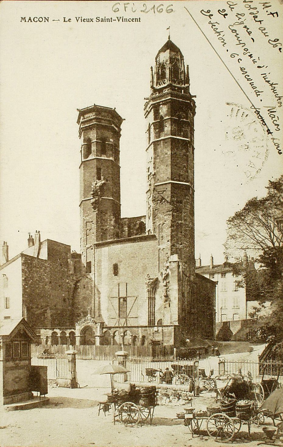 Mâcon. Le vieux Saint-Vincent.