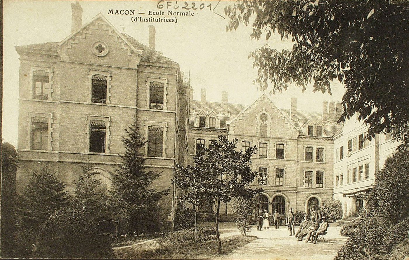 Mâcon. Ecole normale (d'institutrices).