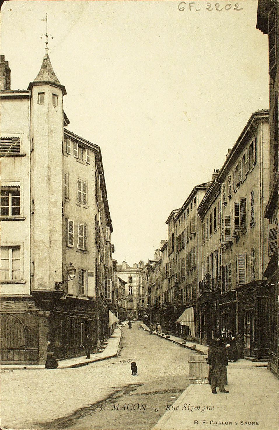 Mâcon. Rue Sigorgne.