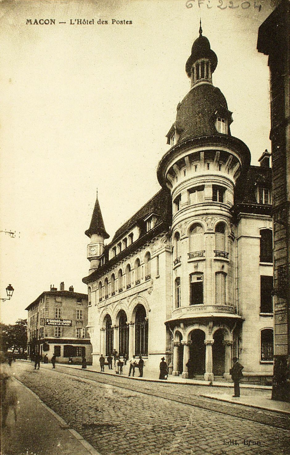 Mâcon. L'hôtel des postes.