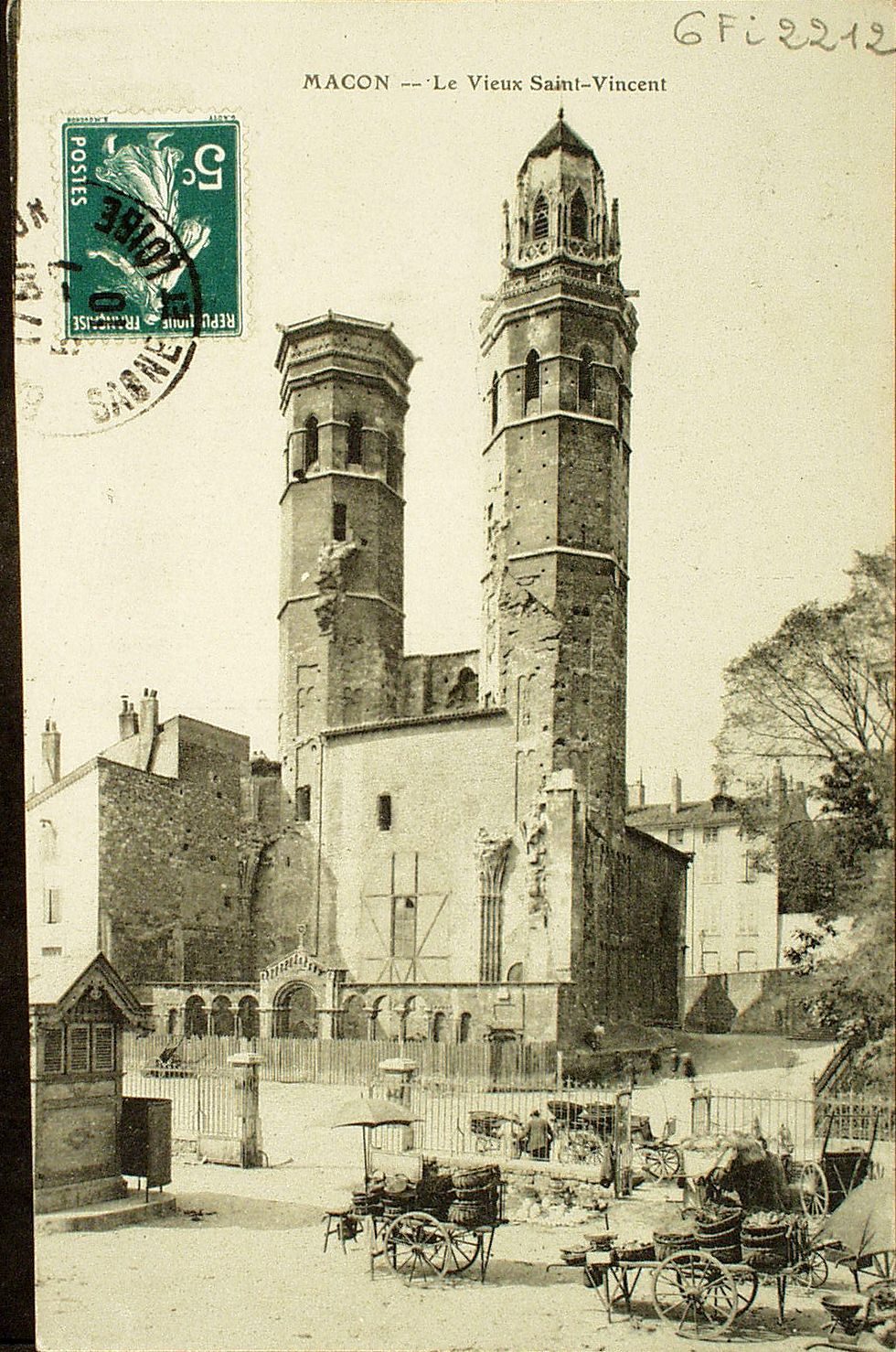 Mâcon. Le vieux Saint-Vincent.