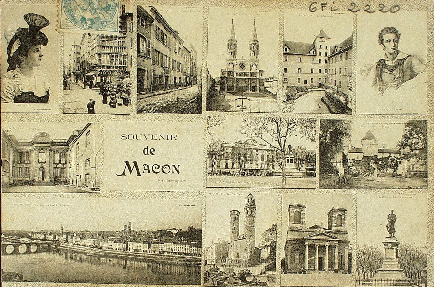 Souvenir de Mâcon.