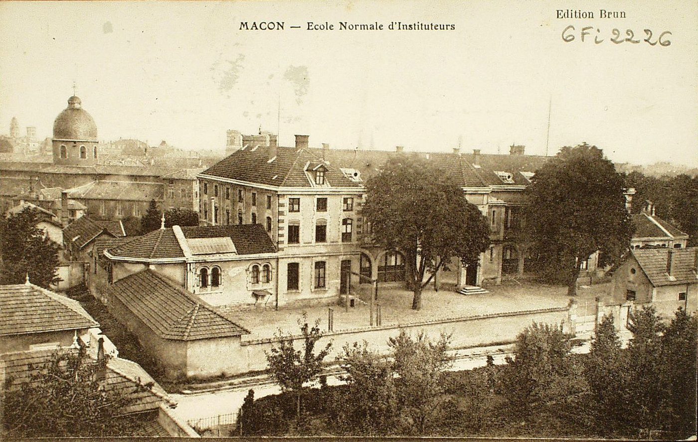 Mâcon. Ecole normale d'instituteurs.