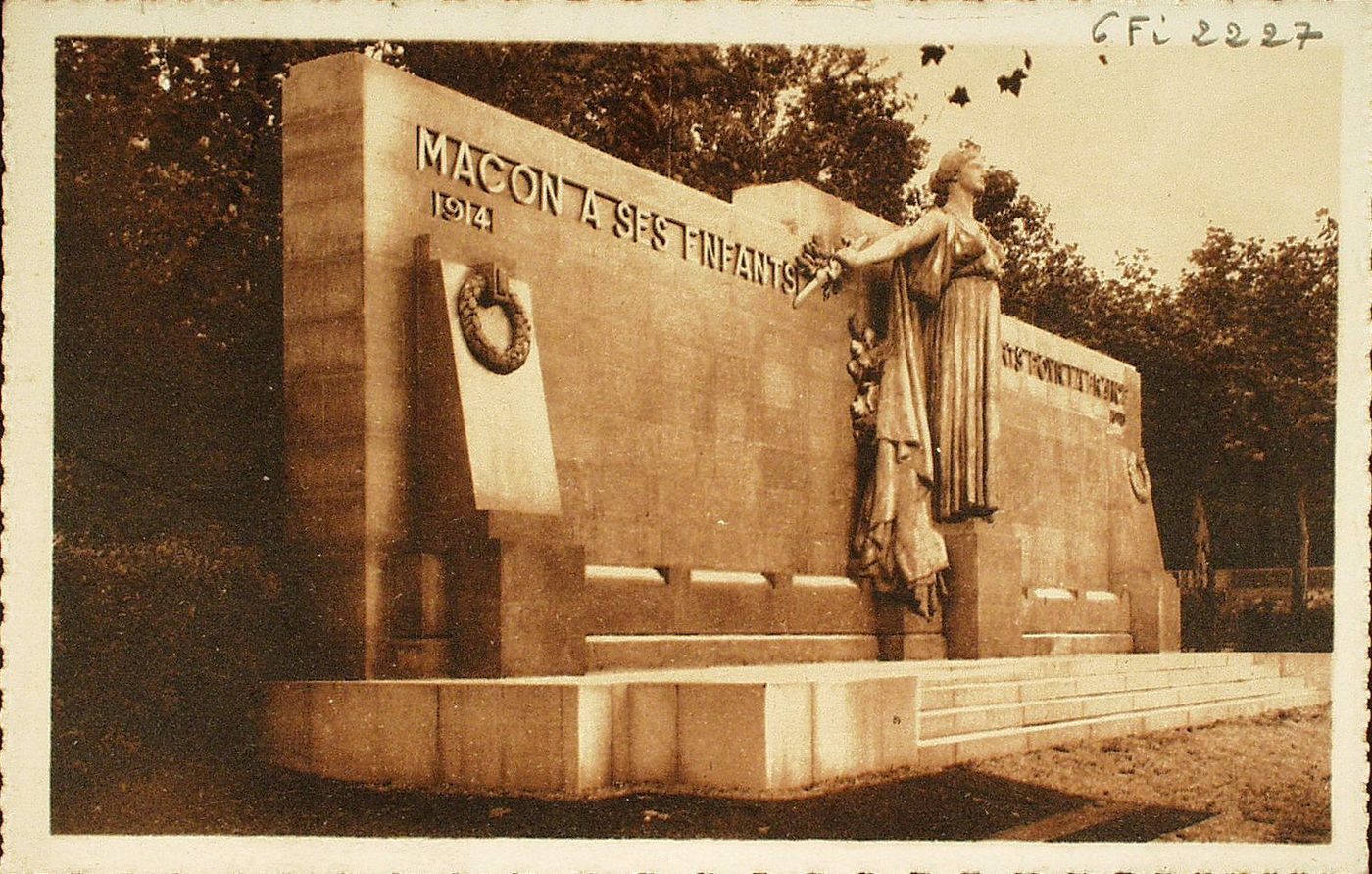 Mâcon. Comité du monument. Inauguration le 24 juin 1923.